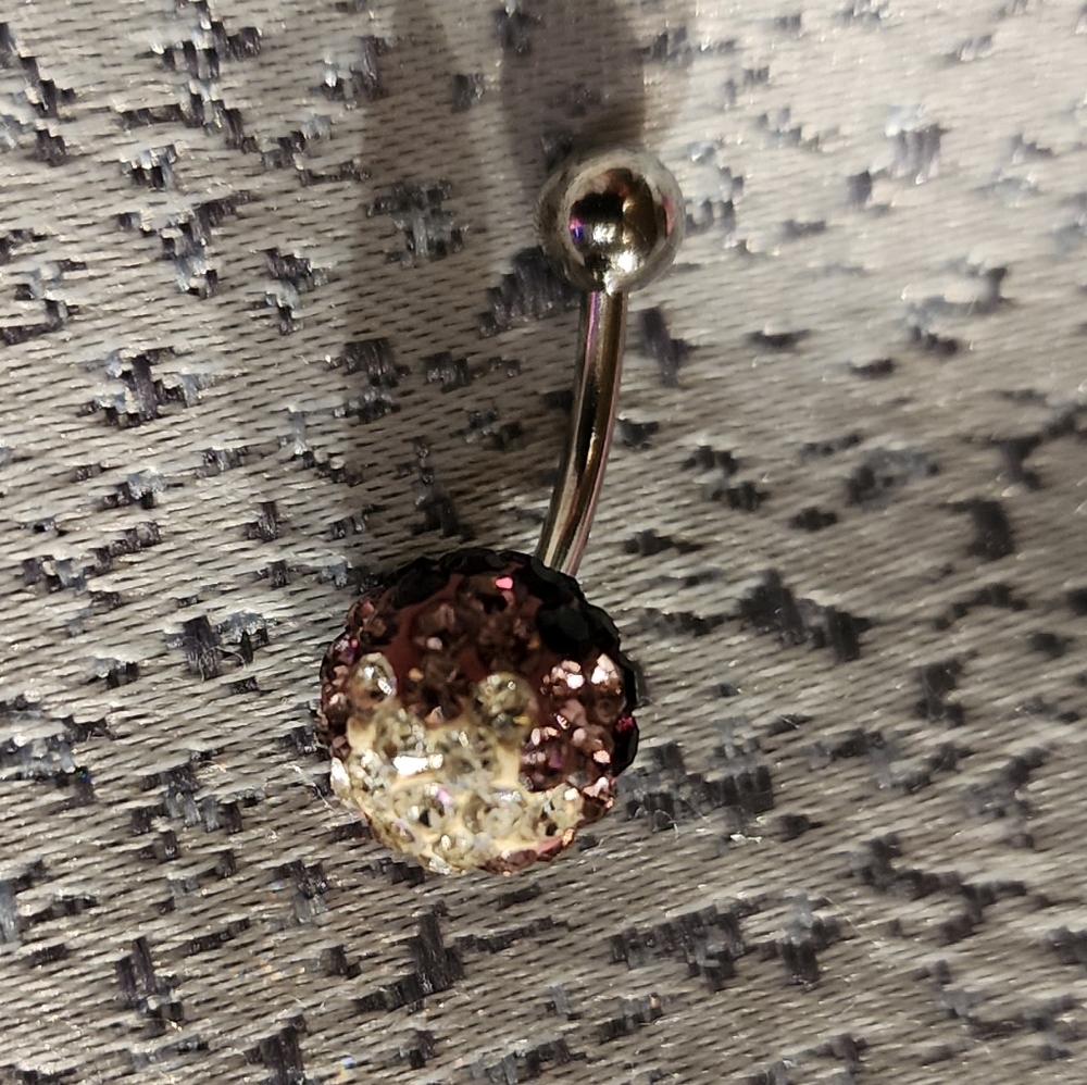 Bundle Of Five Belly Button Rings - Picture 3 of 6